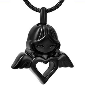 Collares <span class=keywords><strong>de</strong></span> cremación para cenizas para mujer, colgante <span class=keywords><strong>de</strong></span> Ángel, recuerdo <span class=keywords><strong>de</strong></span> Funeral <span class=keywords><strong>de</strong></span> <span class=keywords><strong>niña</strong></span>, joyería conmemorativa <span class=keywords><strong>de</strong></span> acero inoxidable - Product Image 5