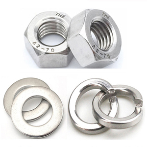 เจ้อเจียงตงชุบสังกะสี/สแตนเลสสตีลหกเหลี่ยมแบนและสปริงเครื่องซักล้างครบชุด M1.6-64ไต้หวัน - Product Image 2