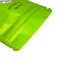 Sac d'emballage en Mylar à fermeture éclair en plastique, imprimé personnalisé, sac d'emballage anti-odeur en Mylar