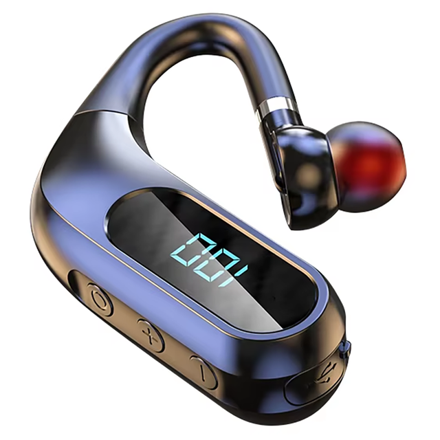 KJ10 HD Sound TWS Wireless Earbuds Durable Endurance Noise Cancelling Headset with LED Display Business-Style Sports Earphone