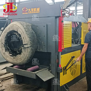 工場供給1時間あたり30-60タイヤタイヤビーズワイヤーリムーバー廃棄物タイヤ鋼線除去機 - Product Image 2