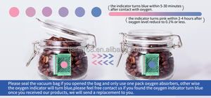 Penyerap Oksigen Makanan 30cc 50cc 100cc Sachet Deoksidator Aman untuk Kemasan Penyerap Oksigen untuk Makanan Produk Makanan Kering - Product Image 3