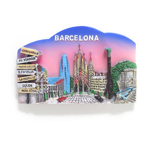 Aimant personnalisé souvenirs résine réfrigérateur aimant villes 3d personalizados imanes <span class=keywords><strong>de</strong></span> refrigerador - Product Image 1