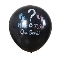 Ballon en latex pour révélation du sexe, garçon ou fille, décoration de fête, ballon de 36 pouces, grand ballon pour fête d'anniversaire