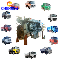 New Sinotruck Howo Truck Engine Parts 371hp 6 Cylinders Engine Assembly for Sale