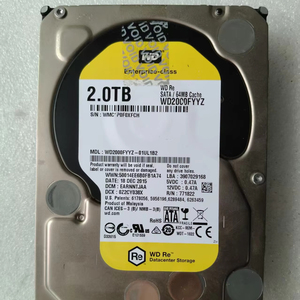 Untuk HDD Internal Enterprise WD2000FYYZ SATA 6Gb/s 5400-7200RPM 64MB Cache Eksternal Power Supply Kelas Pusat Data 2TB - Product Image 1