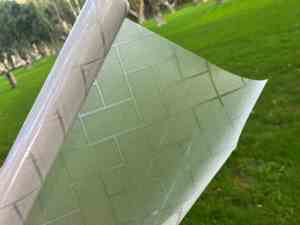 <span class=keywords><strong>Film</strong></span> adhésif statique moderne pour fenêtre, <span class=keywords><strong>film</strong></span> de confidentialité amovible pour porte vitrée, <span class=keywords><strong>film</strong></span> décoratif transparent en PVC, isolation thermique - Product Image 6