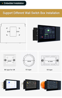 Tablette Android WiFi 10 pouces avec écran IPS, utilisation hôtelière, design bar, RK3566 Android 11, écran tactile 500 nits, automatisation de la maison intelligente