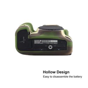 Livraison directe pour étui de protection en silicone souple pour <span class=keywords><strong>Canon</strong></span> EOS <span class=keywords><strong>6D</strong></span> Mark II - Product Image 5