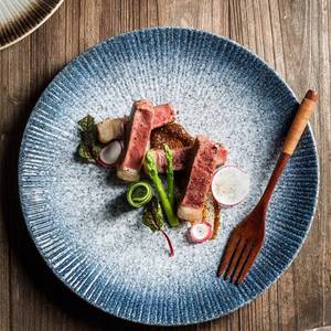 Nordic Design Dinner <strong>Set</strong> <strong>Plates</strong> Blue Modern Party Italian Round <strong>Plates</strong> Dinner <strong>Sets</strong> Ceramic Elegant <strong>Kitchen</strong> Dishes - Product Image 1