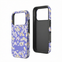 Coques de téléphone portable vierges pour sublimation DIY pour 16 Pro TPU+PC, résistantes aux chocs, imperméables, personnalisables, impression par transfert thermique
