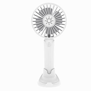 Ventilateur rechargeable USB intérieur et extérieur 1200mah à piles et 3 vitesses réglable Ventilateur de poche USB pour bureau avec base - Product Image 2
