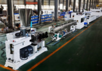 Machine à rainurer CNC à double vis 380V contrôlée, 50-110mm/110-250mm/110-400mm, pour l'alimentation en eau sous pression en PVC