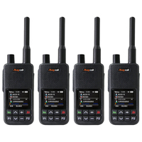 Walkie Talkie Portátil Maycall 4G con Bocina Potente, Compatible con Llamadas Individuales, Intercomunicador Inalámbrico y USB C, Alcance de 5000 km