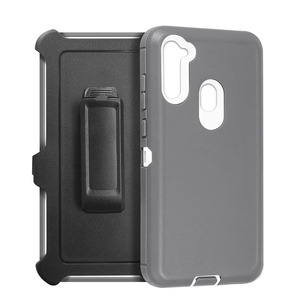 Étui <span class=keywords><strong>rigide</strong></span> avec clip de ceinture Étui de défense hybride robuste pour <span class=keywords><strong>Samsung</strong></span> Galaxy A10S A11 A12 A13 A14 A15 4G 5G Étui de téléphone antichoc - Product Image 3