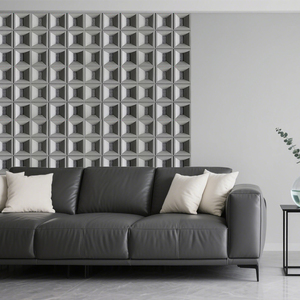 Commercial Residential Easy Install PU <strong>Stone</strong> <strong>Cladding</strong> Artificial <strong>Stone</strong> Design for Hotel Room House Bedroom Basement 16mm 30mm - Product Image 1