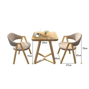 Hiện đại Nordic CAF ăn uống đặt <span class=keywords><strong>1</strong></span> bàn vuông <span class=keywords><strong>2</strong></span> ghế kim loại khung bền đá cẩm thạch nhân tạo hàng đầu Kinh Tế đồ nội thất nhà - Product Image 6