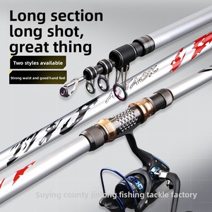 Canna da Surfcasting in Fibra di Carbonio 3.6m-4.5m, Potenza Elevata 5000g Drag, Canna da Pesca Telescopica per Mare e Scogliera, Lancio a Lunga Distanza - Product Image 4