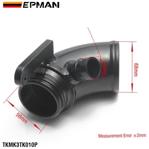 Силиконовая впускная труба EPMAN, воздушный шланг и алюминиевый входной колено турбо для VW Golf MK7 GTI R MK3 A3 S3 EA888 Gen3 TKMK3TK010P - Product Image 3