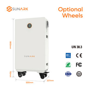 Su geçirmez lityum pil 15Kw 51.2V 200Ah 280Ah 10Kwh 15Kwh lityum demir fosfat depolama aküsü için GÜNEŞ PANELI - Product Image 3