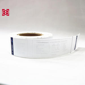 Usine en gros Logo personnalisé imprimable papier thermique <span class=keywords><strong>avion</strong></span> rfid uhf <span class=keywords><strong>étiquette</strong></span> de bagage pour le voyage. - Product Image 4