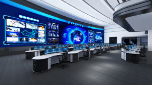 JCCX-1制御センターコンソールソリューション中国モジュラーオフィスワークステーションエンジニア新しい制御室Mordenコンピュータコンソール - Product Image 4