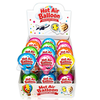 BESTAR Pack de biscuits au chocolat en forme de montgolfière, surprise pour enfants, multicolores, assortiment de friandises à manger et à jouer