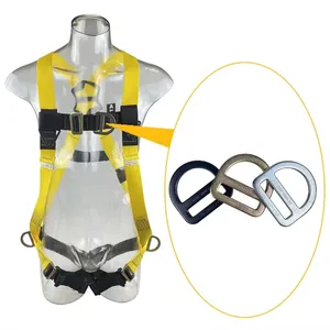 Alat Pelindung pribadi, peralatan pelindung jatuh, perangkat keras d-ring, harness keselamatan d-ring, aksesori harness mendaki