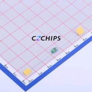 Inductor de Anillo de Color AL0307-471K / Componente de Orificio Pasante (THT), D2.8xL7mm 470uH 10% 55mA 24Ohm - Product Image 1