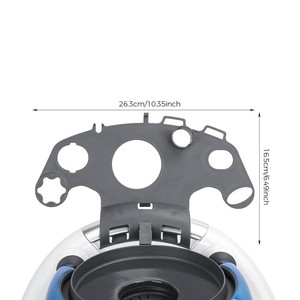Support de rangement pour ustensiles de cuisine pour <span class=keywords><strong>Thermomix</strong></span> <span class=keywords><strong>TM5</strong></span>/6, accessoires d'organisation, économiseur d'espace sur le comptoir, support pour spatule - Product Image 4