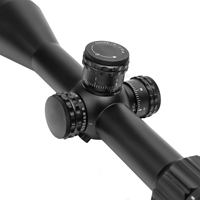 Lunette de visée FFP 6-24x50 compacte et légère avec réticules intelligents en verre clair et fonction Zero-Stop pour la chasse