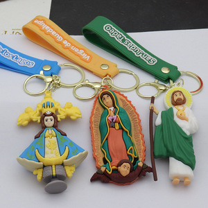 Llavero Decorativo de PVC 3D con Diseño de <span class=keywords><strong>Guada</strong></span> Judas, Muñeco de Dibujos Animados Creativo para Coche o Bolso - Product Image 3