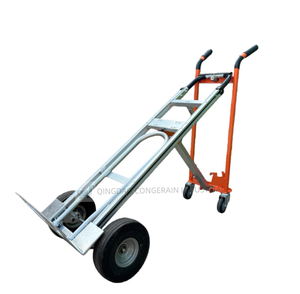 <span class=keywords><strong>Carretilla</strong></span> y Carro <span class=keywords><strong>de</strong></span> <span class=keywords><strong>Mano</strong></span> 3 en 1 Multifuncional, Plegable y Convertible, <span class=keywords><strong>de</strong></span> Aluminio <span class=keywords><strong>de</strong></span> Grado Industrial y Alta Resistencia - Product Image 1