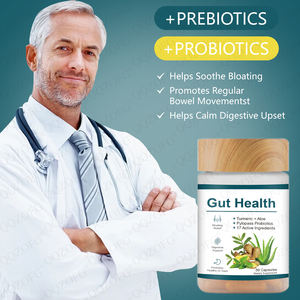 Salud intestinal Alivio de la hinchazón Cúrcuma Aloe Pylopass Probióticos 17 Ingredientes activos Soporte digestivo Promueve a las mujeres embarazadas - Product Image 3