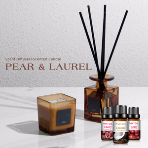Luxo Óleo Essencial 10pc Set em Gift Box Seguro para Difusores Massagem Aromaterapia Vela Fazendo Óleo Corporal Perfumado - Product Image 5