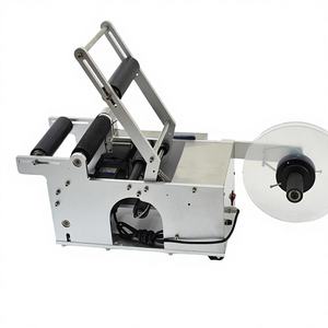 Etiquetadora Semiautomática Eléctrica para Botellas Redondas MT50 con Motor y Embalaje de Madera - Product Image 6