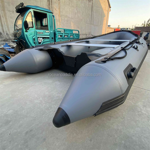 Botes <span class=keywords><strong>de</strong></span> remos inflables profesionales del zodiaco, bote <span class=keywords><strong>de</strong></span> velocidad inflable con suelo <span class=keywords><strong>de</strong></span> aluminio/aire, <span class=keywords><strong>Kayak</strong></span> <span class=keywords><strong>de</strong></span> pesca resistente al desgaste - Product Image 1