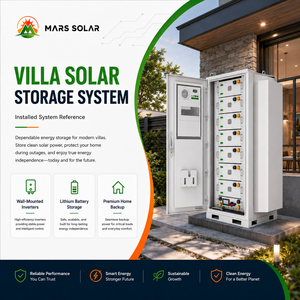Sistema Fotovoltaico Solar Residencial Completo 5Kw 8Kw 15Kw 20Kw 30KW Sistema Solar con Batería de Litio para Casa Inteligente - Product Image 1