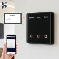 Interrupteur mural intelligent DIY avec écran tactile en verre 86 pour l'automatisation de l'éclairage domestique et professionnel