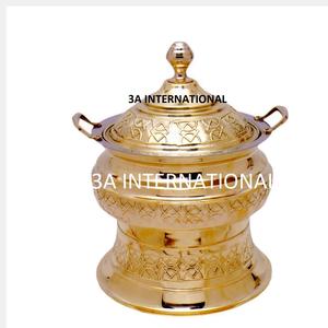 Royal Look <b>Food</b> <b>Server</b> Dish Wedding Organizer Casserole Serving Pot Multi-Functional Mini Chafing Dish - Product Image 1