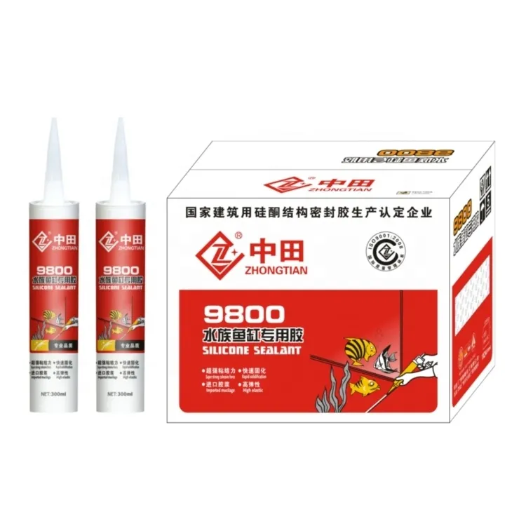 Sealant Fix Glue Glass Glue Hot Sales In Factories High Elasticity Waterproof Clear Acetic Silicone Liquid Silicone Spray C5h6si