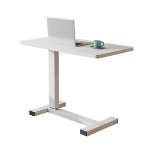 Modern <span class=keywords><strong>design</strong></span> massief houten nachtkastje Verplaatsbare liftbank Klein eenvoudig bureau Luie tafel Bed Computertafel - Product Image 6