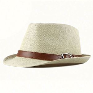 Chapeaux Fedora Panama en paille personnalisés pour hommes – Vente en gros - Product Image 5