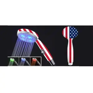 American Flag Hand Held Shower Premium for Bathroom and Kitchen Sink Ware Accessories from US Manufacturer