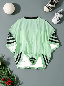 Chicago Kings para Hombre # Camiseta Deportiva 66, Impresión Digital, Negra y Verde, Cuello Redondo, Corte Regular, Transpirable, Anti-Pilling - Product Image 4