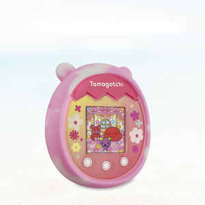 Housse de protection en silicone adaptée à la machine électronique <span class=keywords><strong>Tamagotchi</strong></span> Pix, machine noire et blanche - Product Image 2