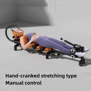 家庭用電気リクライニングトラクションベッドスチール構造ネックウエストストレッチャーなだめるような物理的な吊り下げスポーツエンターテインメント - Product Image 5