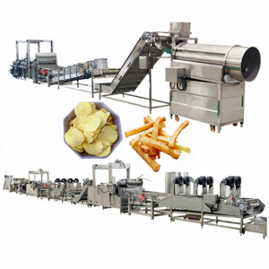 Ligne <span class=keywords><strong>de</strong></span> production industrielle automatique <span class=keywords><strong>de</strong></span> frites et <span class=keywords><strong>de</strong></span> chips surgelées en acier inoxydable 304, nouvelle génération, haute productivité - Product Image 1