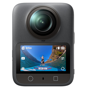 ชุดกล้องถ่ายภาพระดับมืออาชีพ 360 องศา 4K 60FPS มุมกว้าง 155 องศา กล้องแอคชั่นสำหรับกีฬา ถ่ายวิดีโอ กันน้ำได้ลึก 10 เมตร พร้อมระบบมองเห็นในเวลากลางคืน - Product Image 4