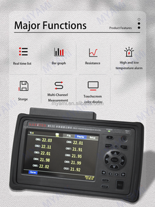 Myami ws30 10 kênh nhiệt độ thiết bị đo độ chính xác cao 3 chế độ hiển thị nhiệt độ ghi dữ liệu logger cụ - Product Image 6
